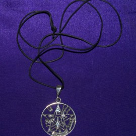 Tetragrammaton Silver Pendant
